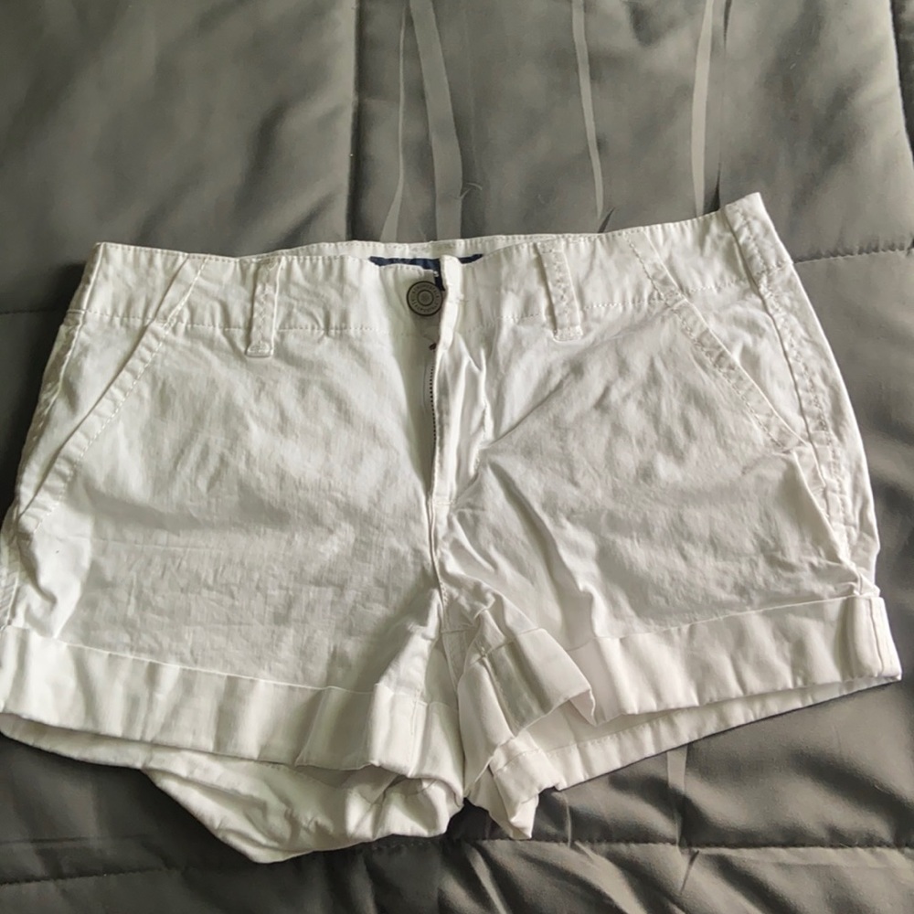 white shorts